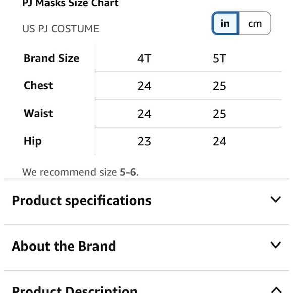 PJ Masks Catboy Hoodie 4T - Picture 5 of 5